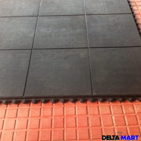 Rubber Gym Mat interlocking 3footx 3foot x16mm Rubber Stable Mats UK