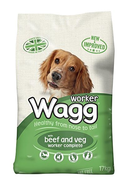 Wagg Worker Dog Food Beef Veg