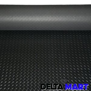 Checker Plate Black Rubber Matting