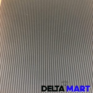 Fine ribbed rubber sheet
