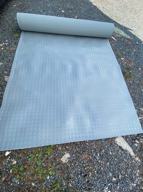 Coin Design Gray Colour Rubber Flooring Rolls Rubber flooring rolls UK