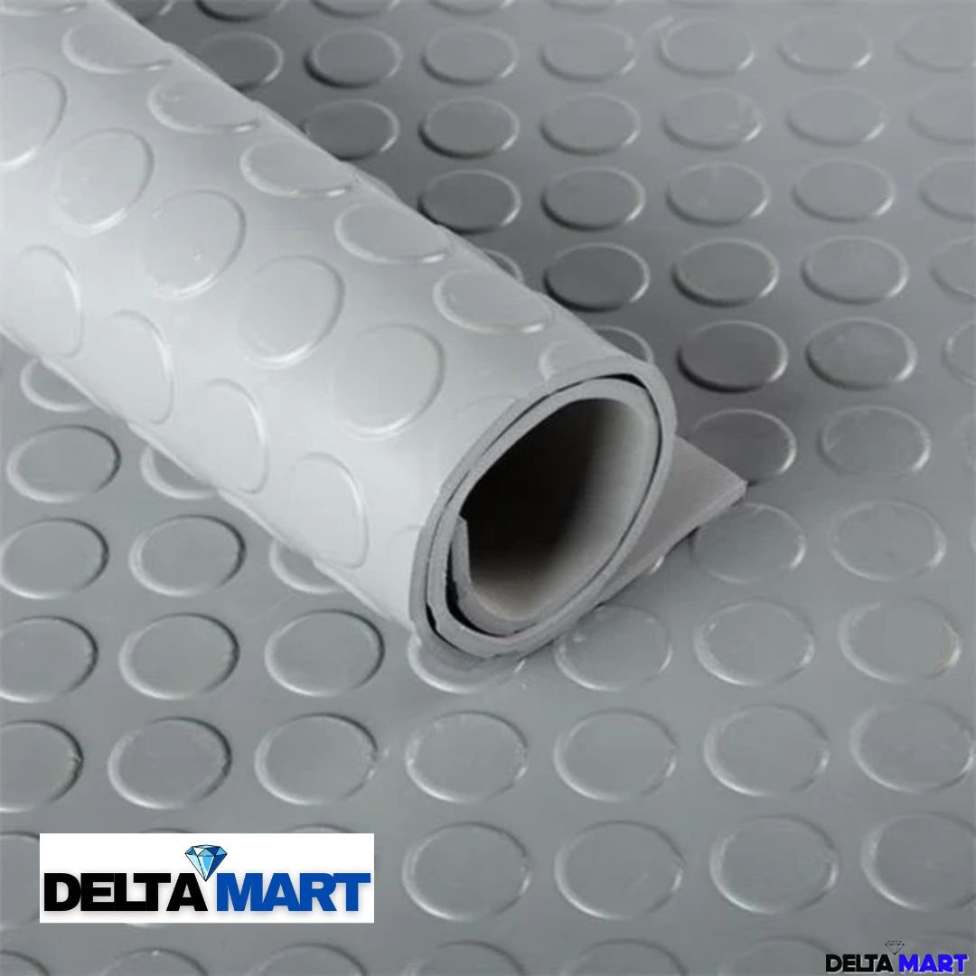 PVC Coin Top Grey Flooring