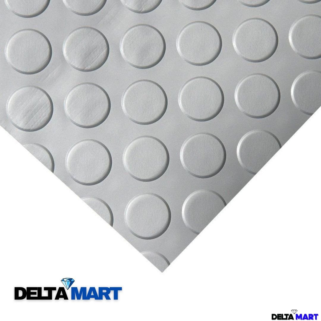 PVC Coin Top Grey Flooring