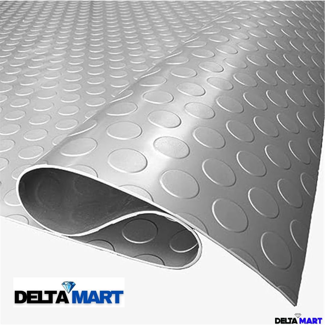 PVC Coin Top Grey Flooring