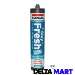 Soudal Stay Fresh Sanitary Silicone Ice White 290ml