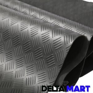 5 Bar Checker Rubber Floor Roll – Durable 3mm Rubber Flooring