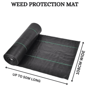 Heavy Duty Weed Control Membrane 108Cm x 50m Ground Cover Garden Fabric
