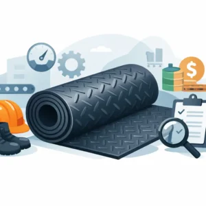Checker Plate Rubber Roll: Uses and Buying Tips Checker Plate Rubber Roll: Uses and Buying Tips