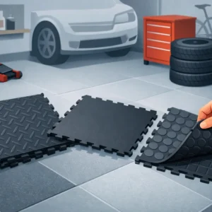 Garage Rubber Flooring Tiles: What to Choose Garage Rubber Flooring Tiles: What to Choose