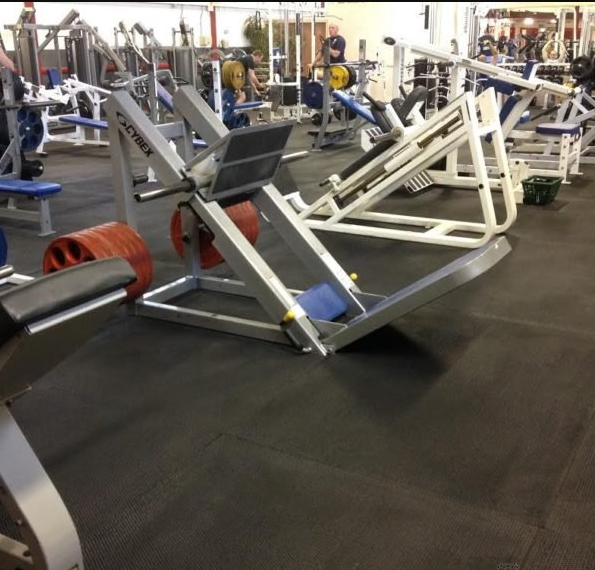 Gym mat Checker Design | Gym flooring UK