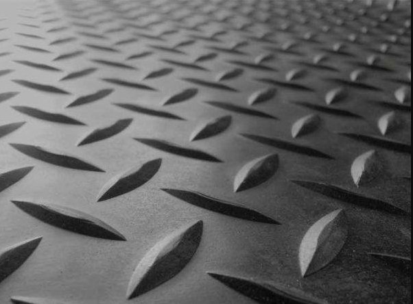 Diamond Plate Roll Rubber Matting