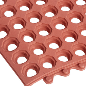 3ft x 3ft x 12mm hollow rubber interlocking industrial mat