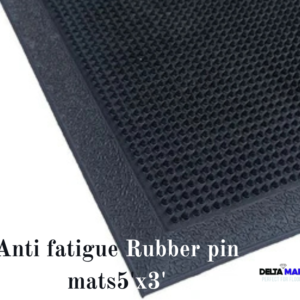 5ft x 3ft x 12mm Heavy Duty Rubber Pin Mat
