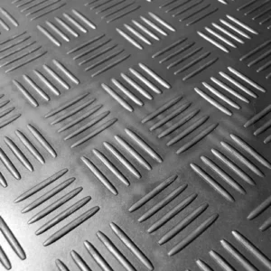 1.8m Wide 5-Bar Checker Rubber Flooring Roll 3.5mm Thick