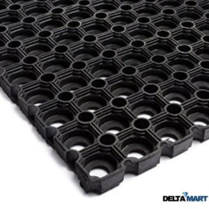 5ft x 3ft x 22mm Hollow Industrial Rubber Drainage Mat