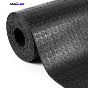 1.8m Wide × 3.5mm × 10m Coin Top Rubber Flooring Roll