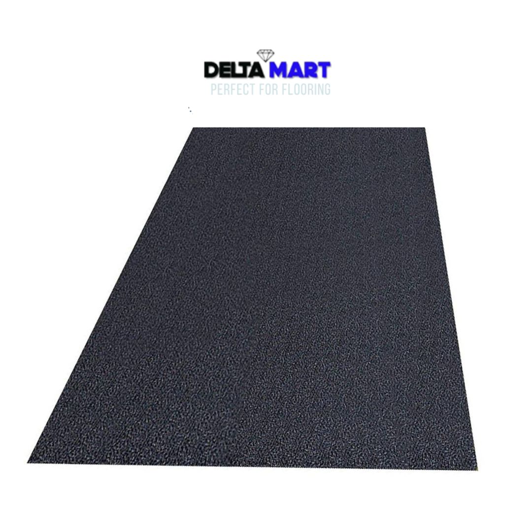 Heavy-duty Rubber Gym Mat with Amoeba anti-slip surface for home and commercial gyms.