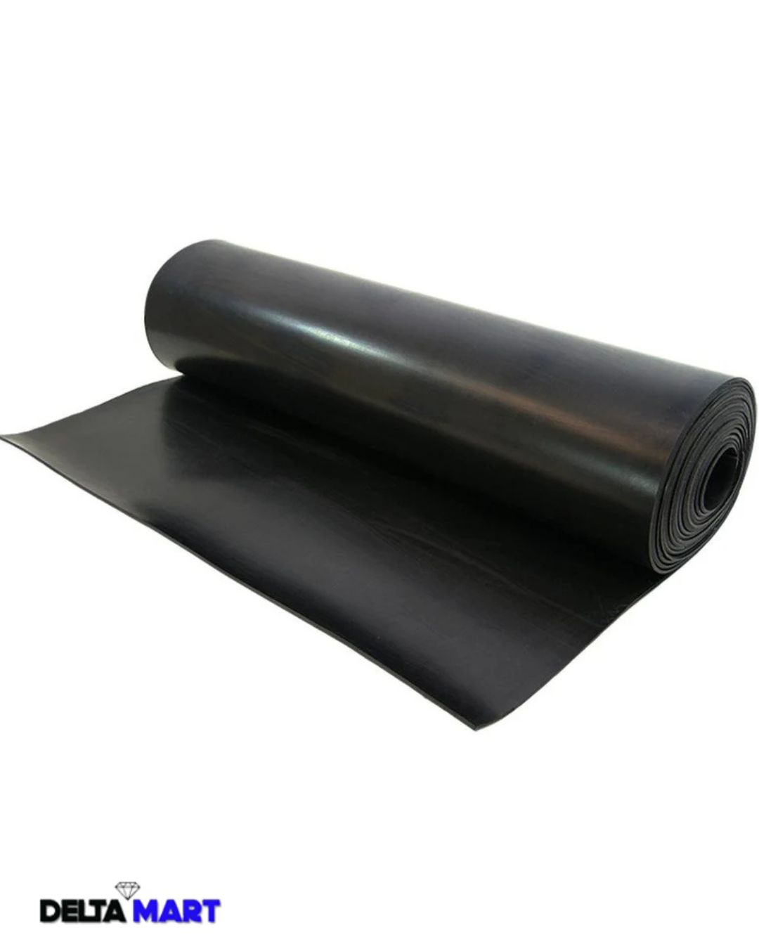 1.5m Wide SBR Plain Rubber Flooring Roll 3mm