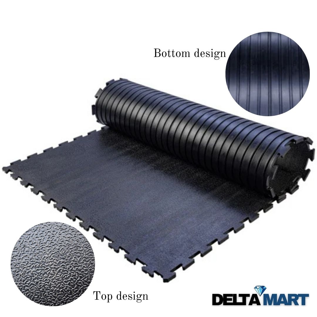 Interlocking Rubber Gym Mat