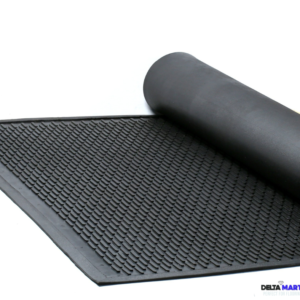 Heavy Duty Rubber Scraper Mat – Anti-Slip Entrance & Industrial Mat