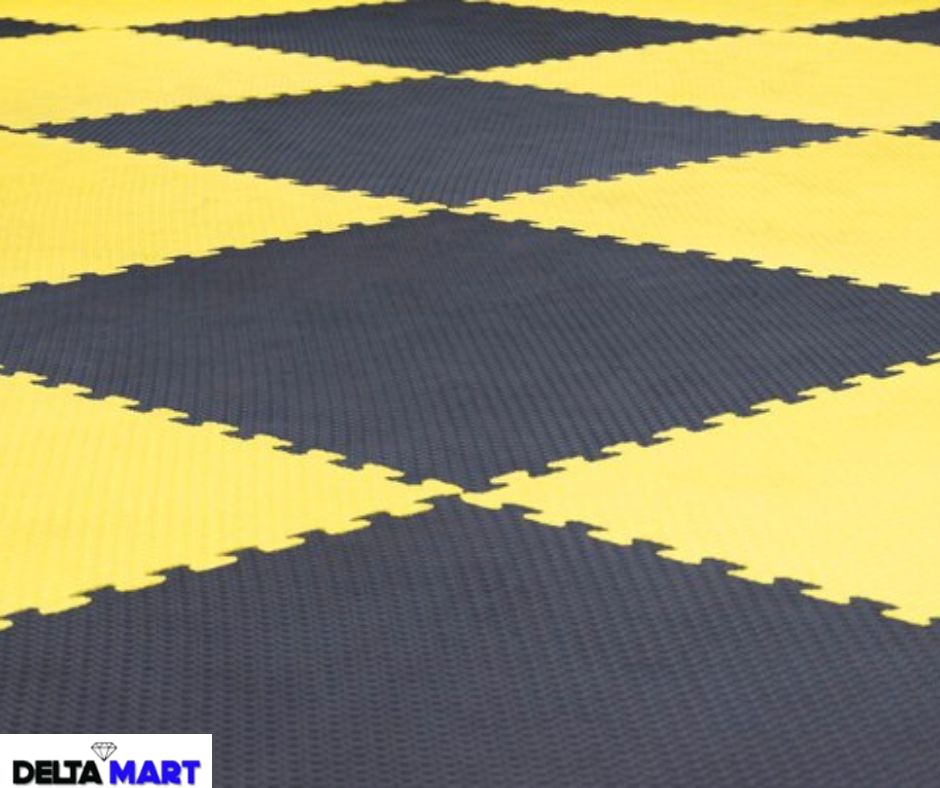 EVA Foam Gym Mats – 1m x 1m Premium Interlocking Gym Flooring - Image 3