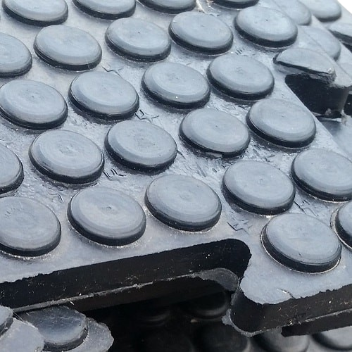 Interlocking Gym Rubber Tiles | 20mm Coin Top 1m x 1m - Image 4